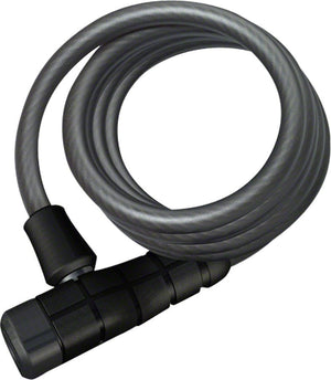 Abus Cable Locks ABUS Primo 5510 Keyed Coiled Cable Lock: 180cmx10mm With Mount Black