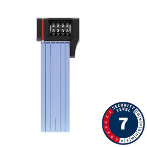 Abus Folding Locks Abus Bordo uGrip 5700C Folding Lock Combination 80cm 2.6' 5mm Blue