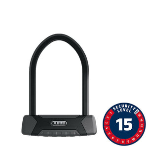 Abus U-Lock Abus Granit XPlus 540 U-Lock Key 13mm 16.0cm x 23.0cm 6.3" x 9" USH Black