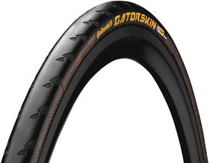 Continental Tires Continental Gatorskin Tire - 700 x 25 Clincher Folding Black PolyX Breaker