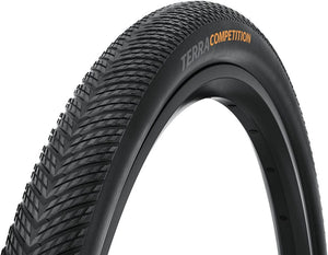 Continental Tires Continental Terra Competition Tire - 700 x 40 Tubeless Folding BLK Rapid Race Casing E25