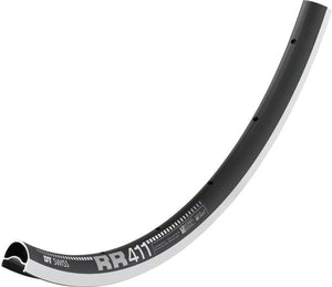DT Swiss Rims DT Swiss RR 411 Rim - 700 Rim Black 28H Asymmetric