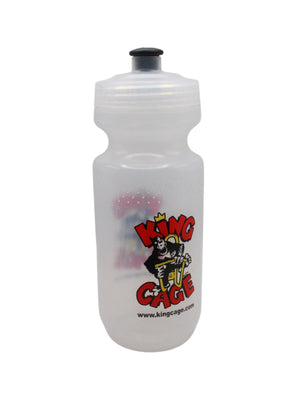 King Cage Water Bottles King Cage Water Bottle, Yellow Cap, 21oz