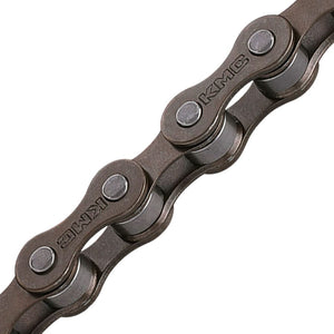 KMC Chains KMC S1 Chain - Single Speed 1/2" x 1/8 Brown/Brown Bulk 500 Foot Roll