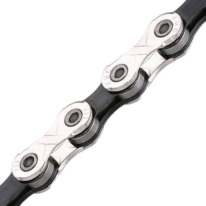 KMC Chains KMC X11 Chain - 11-Speed Nickel/Black Bulk 500 Foot Roll