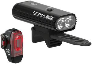 Lezyne Lights Lezyne Connect Smart 1000XL/KTV Pro Smart Headlight/Taillight Set - Black