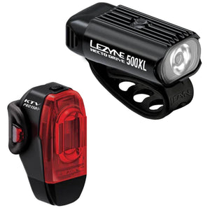 Lezyne Lights Lezyne Hecto Drive 500XL and KTV Drive Pro Light Pair