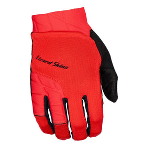 Lizard Skins Full Finger Gloves Lizard Skins Monitor Ops Full Finger Gloves Crimson Red M Pair