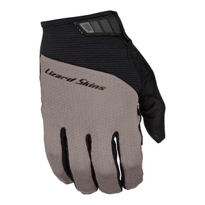 Lizard Skins Full Finger Gloves Lizard Skins Monitor Traverse Full Finger Gloves Titanium Grey XS Pair