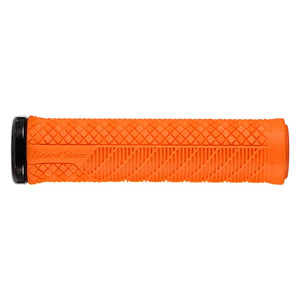 Lizard Skins Grips Lizard skins Charger Lock On Orange w/ Black Clamps 136mm Single Lock On 31mm