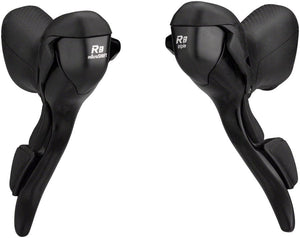 microSHIFT Brake/Shift Lever - Drop Bar Double microSHIFT R8 Drop Bar Shift Lever Set