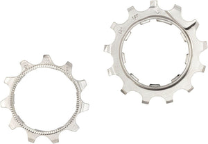 microSHIFT Cassettes and Cogs microSHIFT Sword Replacement Cog Kit - 11t B1 13t B1 Cogs 10-Speed Sword Cassette Nickel