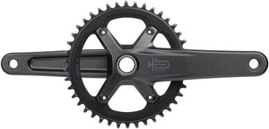 microSHIFT Cranksets and Arms microSHIFT Sword 1x Crankset - 172.5mm 10-Speed 42t 110 Asym BCD  24mm Spindle BLK