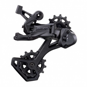microSHIFT Drivetrain microSHIFT ADVENT X Rear Derailleur, RD-M6205AM, 10-Speed, Medium Cage, Black, With Clutch
