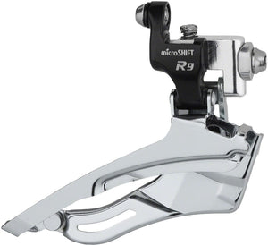 microSHIFT Front Derailleurs and Parts microSHIFT R9-F Triple Front Derailleur - 9-Speed Triple For 50/39/30 Rings Braze-On Shimano Road Compatible