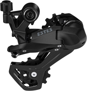 microSHIFT Rear Derailleurs microSHIFT Estes Rear Derailleur - 7/8/9-Speed Medium Cage 40-45t Max Cog 11-12t Min Cog 33t Capacity BLK