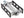 MKS Pedals Black/Silver MKS Sylvan Touring Pedals