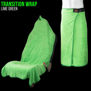 Orange Mud Lime Green Orange Mud Transition and Seat Wrap
