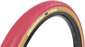 Panaracer Tires Panaracer GravelKing SK Tire - 700 x 45 Tubeless Folding Cranberry/Brown