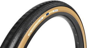 Panaracer Tires Panaracer GravelKing SS Tire - 650b x 43 / 27.5 x 1.75 Tubeless Folding BLK/Brown