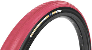Panaracer Tires Panaracer GravelKing SS Tire - 700 x 45 Tubeless Folding Cranberry/Black