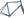 Ritchey All-Road Frame Ritchey Outback Breakaway Frameset - 700c, Steel, Blue