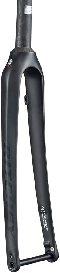 Ritchey Cyclocross/Hybrid Fork Ritchey WCS Carbon Cross Disc Fork - Tapered 45mm Rake 12mm Thru Axle Flat Mount 2020 Model Matte Carbon