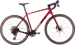 Salsa All-Road Bike Salsa Flyway C Apex Eagle AXS 12 Bike - 700c Carbon Canyon Red Medium
