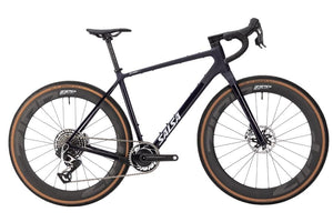 Salsa All-Road Bike Salsa Flyway C DLX RED XPLR AXS 13 Bike - 700c Carbon Midnight X-Small