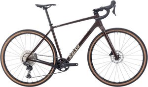 Salsa All-Road Bike Salsa Flyway C GRX 610 12 Bike - 700c Carbon Dark Umber X-Large