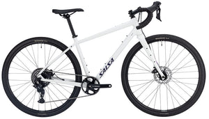 Salsa All-Road Bike Salsa Journeyer Drop Bar ESSA 8 Bike - 700c Aluminum Vapor Gray 53cm