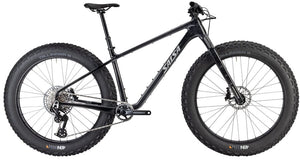 Salsa Fat Bike Salsa Beargrease C Eagle 90 Transmission - 27.5" Carbon Onyx Black Small