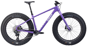 Salsa Fat Bike Salsa Beargrease C GX Eagle Transmission AXS - 27.5" Carbon Twilight Purple Small