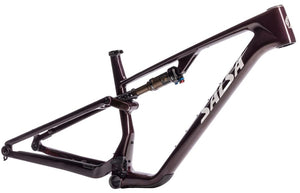 Salsa Mountain Frame Salsa Spearfish C DLX Bike Frame - 29" Carbon BLK/Deep Orchid Carbon X-Small