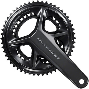 Shimano Cranksets and Arms 165Mm / 50/34T Shimano Ultegra FC-R8100 Crankset - 12-Speed Hollowtech II Spindle Interface BLK