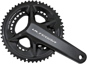 Shimano Cranksets and Arms 165Mm / 52/36T Shimano Ultegra FC-08 Crankset - 11-Speed, 110 Asymmetric BCD Hollowtech II Spindle Interface, Black