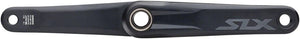 Shimano Cranksets and Arms 165Mm Shimano SLX FC-M7120-1 Crankset - 12-Speed Direct Mount Hollowtech II Spindle Interface BLK