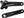 Shimano Cranksets and Arms 172.5Mm Shimano 105 FC-R7000 Crankset - 11-Speed W/O Rings 110 BCD Hollowtech Crank Arms, Black