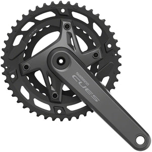 Shimano Cranksets and Arms Shimano CUES FC-U6000-2 Crankset - 175mm 9/10-Speed 46/30t Asymmetric 110 BCD Hollowtech II BLK