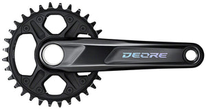 Shimano Cranksets and Arms Shimano Deore FC-M6130-1 Crankset - 170mm 12-Speed 32t Black