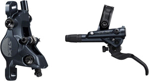 Shimano Disc Brake & Lever Front / 2-Piston Shimano SLX BL-M7100/BR-M7100 Disc Brake Lever - Front Hydraulic Post Mount 2-Piston BLK