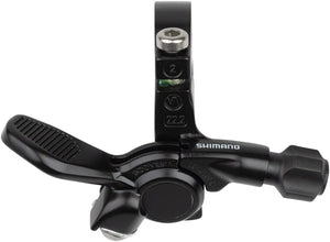Shimano Dropper Seatpost Remote Shimano SL-MT500-L Dropper Seatpost Remote - Left Band Clamp Mount Black