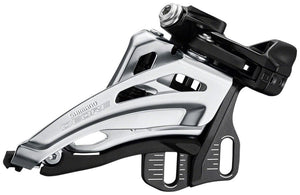 Shimano Front Derailleurs and Parts E-Type Shimano Deore FD-M6000 Front Derailleur - 10-Speed Triple Side-Swing Front-Pull