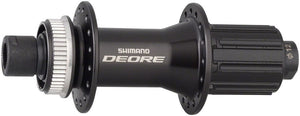 Shimano Hubs Shimano Deore FH-6010 Rear Hub - 12 x 142mm Center-Lock HG 11 MTN Black 32H