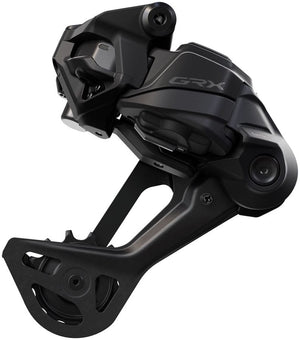 Shimano Rear Derailleurs Shimano GRX RD-RX717-SGS Di2 Wireless Rear Derailleur - 12-Speed Long Cage Shadow ES BLK