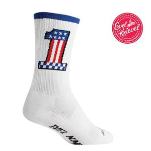 Sockguy Socks Evel / Men's Small Women's Medium Sockguy SGX Compression Comfort Unisex Socks