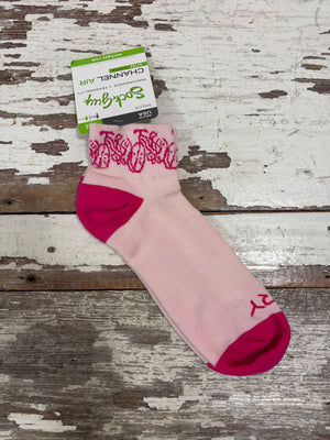 Sockguy Socks Men's Large Women's X-Large Sockguy Channel Air Ultra Cushion Unisex Socks- Amsterdam