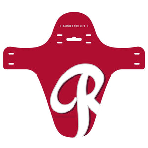Spank Fenders Red Spank Mud Fender - Rainier Beer