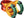 Spank Stems 45Mm / Red/Gold/Green Spank Spoon 350 Stem