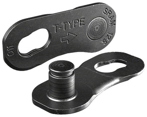 SRAM Chain Links and Pins SRAM Eagle T-Type PowerLock Flattop Connector Link - 12-Speed For Eagle T-Type Flattop Chain Only BLK 4 Pack